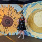 Van Gogh Almond Blossoms Look