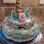Unicorn Milkshake Cake