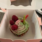 23andMatcha Raspberry Cupcakes
